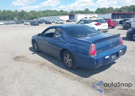 2003 Chevrolet Monte Carlo Ls из США, поврежденный, VIN 2G1WW12E239412821